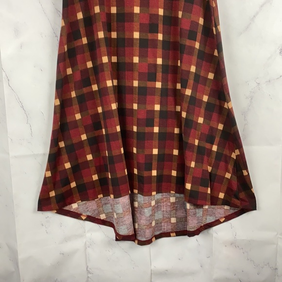 Lularoe Checkered No Pocket Carly XXS - Picture 3 of 12